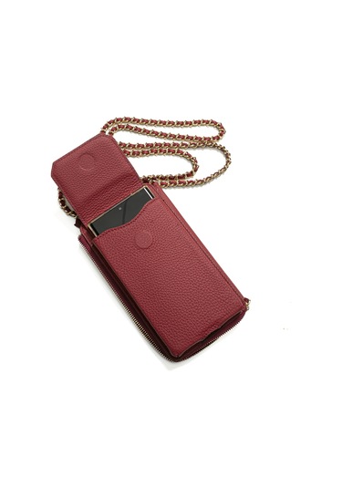 Bordeaux Cüzdan & Kartlık Kadın Diğer 2807 Roncato Flother Skın Wallet Telephone Card Holder Bordeaux Bordo