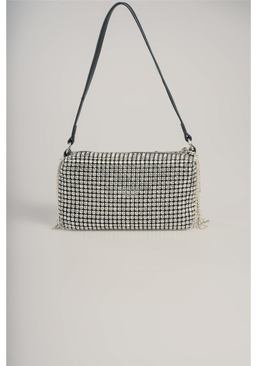 Ççs Kadın 17769 Omuz Askılı El Çantası GÜMÜŞ