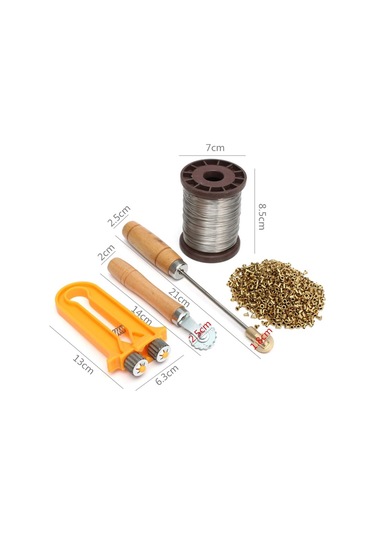 Homyl Arı Kovanı Çerçeve Tel Alet Seti Bahçe Arıcı Yard