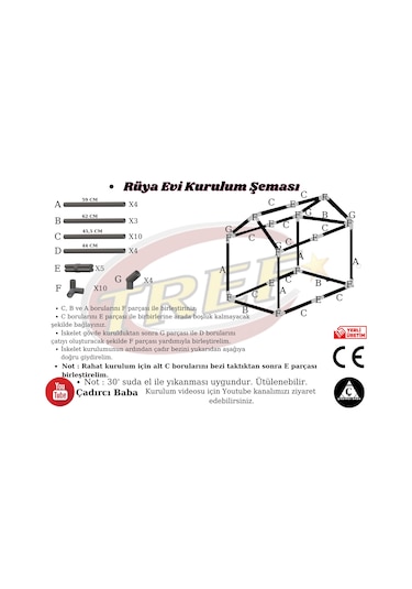 Rüya Puantiyeli Siyah Minderli