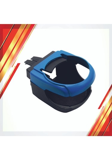 Oto Araç Içi Bardak Tutucu Çok Fonksiyonlu Içecek Tutacağı Bardaklık- Mavi