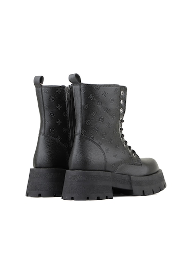 Pierre Cardin 52446 Yüksek Tabanlı Fermuarlı Uzun Kadın Bot 867800000649 01 Siyah