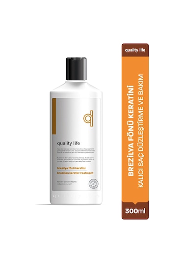 Ql Brezilya Fönü Keratini Şampuan 300 ML + 6 Aktifli Şampuan 300 ML