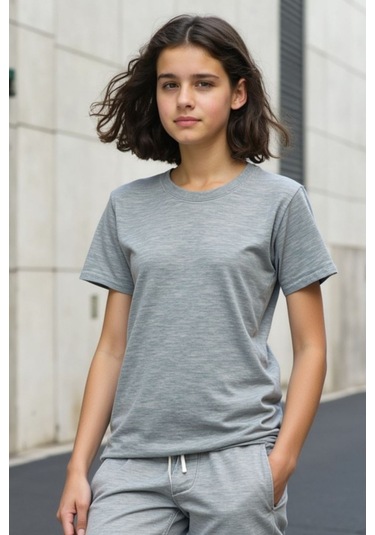 Grimelanj Çocuk T-shirt Kız Erkek Unisex %100 Pamuk Grimelanj