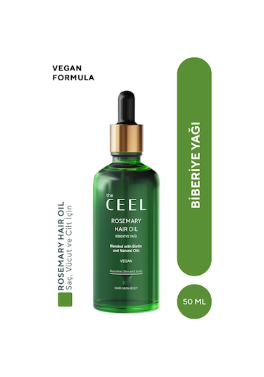 The Ceel Biberiye İçerikli Saç Bakım Yağı 50 ML