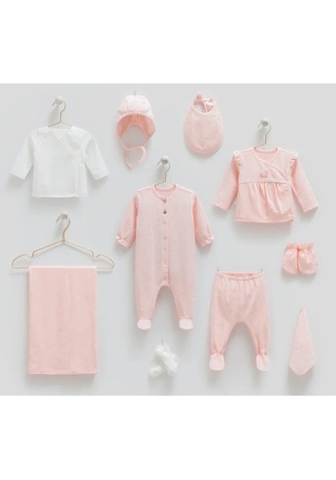 Caramell Tiny Lace %100 Pamuk Hastane Çıkışı Pembe Crml.pmb.zk1911 Pembe