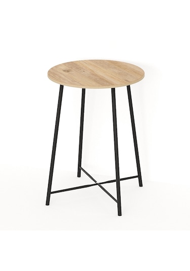 Bar Masası Yuvarlak Mutfak Masası Bistro Masa Çam 1519