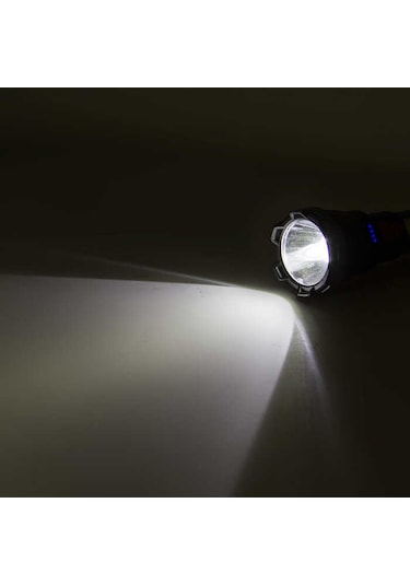 Panther Pt-6106 Usb Şarjlı El Feneri Siyah