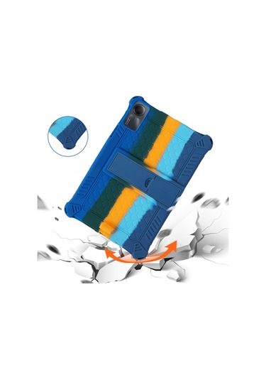 Xiaomi Uyumlu Redmi Pad Se Case Pc+silikon Tablet Kickstand Kılıf Omuz Kayışı