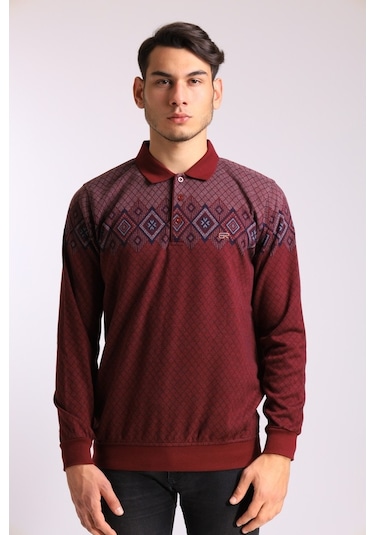 Bearraybon Erkek Triko Kazak Bordo (504886218) Bordo