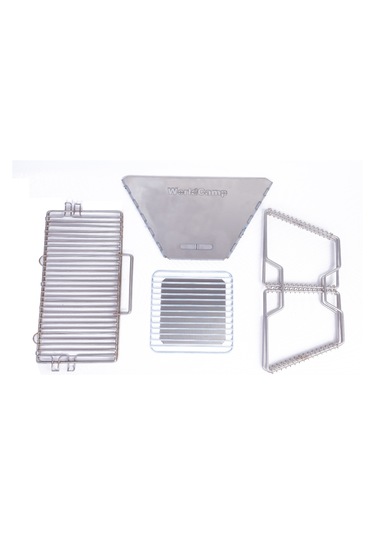 Krom Katlanır Mangal