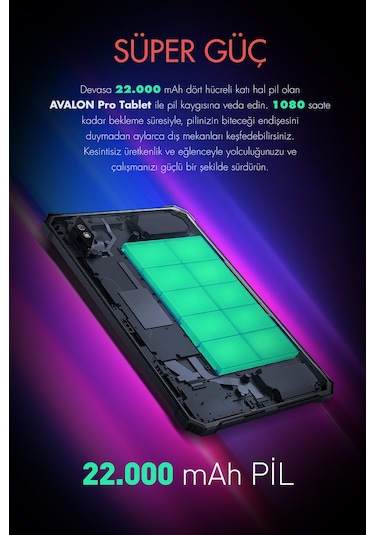 Vorcom Avalon 8 GB 256 GB 10.3" Tablet