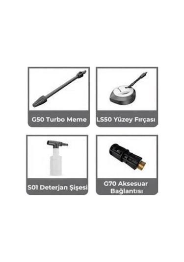 Lutian Aksesuar Seti 4 Parça