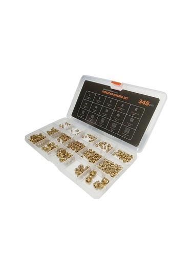 Pazly 3d Baskılı Sıcak Eriyik Isı Tırtıklı Gömme Enjeksiyon Çok Renkli Model