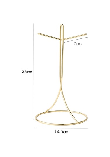 Suntek Magideal Coaster Tutucu Çay Kahve Kupa İçecekler Yeni Eve Altın
