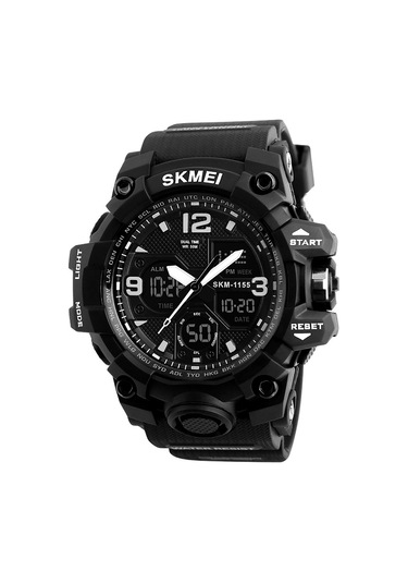 Anı Güzellik Erkeklerin Büyük Su Geçirmez Elektronik Saati, Moda Çok Fonksiyonlu Açık Hava Spor Saatleri, Spor Saati, Öğrenci Saati 1155b Siyah. Çok Renkli