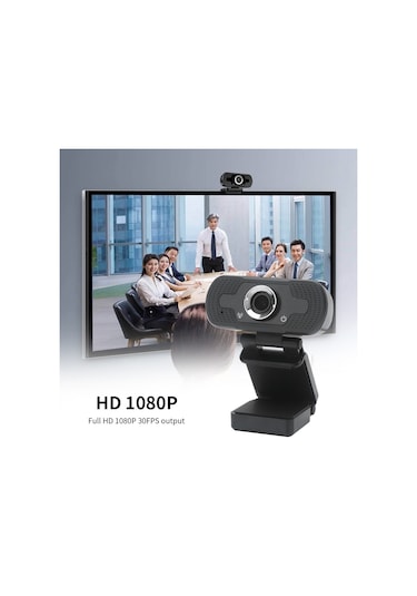 Sones Gürültü Önleyici Mikrofonlu Full Hd 1080p Web Kamerası Bilgisayar Android Tv İçin Skype Canlı Yayın Kamerası