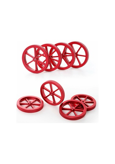 Suofeng Metal El Ayarlı Vida Somunu Seti - 60mm Çap, 10mm Yay, 4 Adet