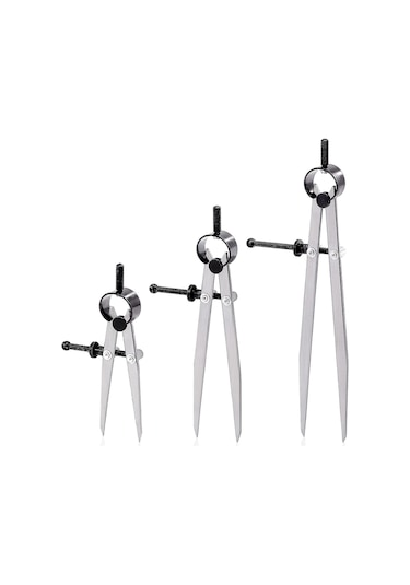 Venoa Endüstriyel Yaylı Düz Çizim Pergeli 100 Mm