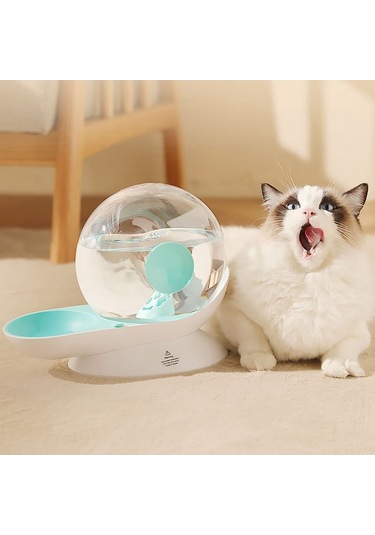 Soulader Otomatik Su Pınarı Ve Mama Kabı Akıllı Köpek Besleme Ünitesi Evcil Hayvan Çeşmesi