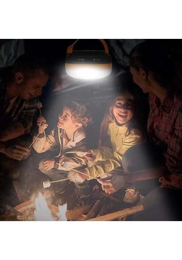 Bloomnest Led Geri Çekilebilir Kamp Lambası - Taşınabilir Çadır Işığı, Mavi, Yürüyüş Ve Ev Kullanımına Uygun Mavi