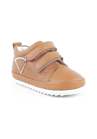 Hapshoe Rakerplus Yumuşak Hakiki Deri Taba Ilk Adım Bebek Ayakkabısı Taba