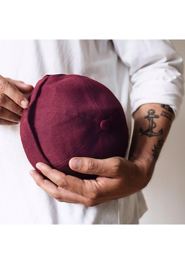 Erkek %100 Pamuk Cap Docker Şapka