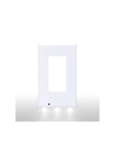 Sones 0.5w 110v Gece Melek Kare Fiş Soket Sensörlü Gece Lambası, Beyaz Işık Mini İnsan Vücudu Hareket İndüksiyon Gece Lambası Diğer