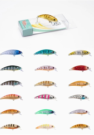 HanFish Zıpır KG 50 mm 4.5 gr LRF Maket Balık