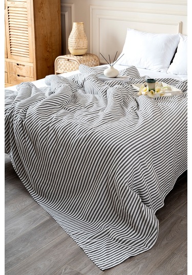 Parlin Siyah Tek Kişilik Pike 150x220 2611