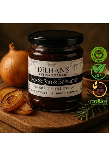 Dilhan's Artisan Pantry Közlenmiş Soğan Balsamik Sos 300 ML