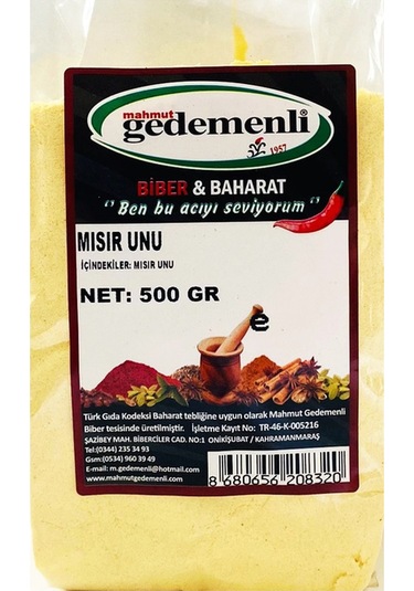Mahmut Gedemenli Mısır Unu 500 G