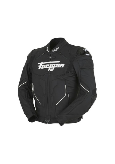 Furygan Raptor Evo 2 Deri Motosiklet Ceketi Siyah