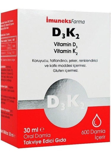 Imuneksfarma Vitamin D3K2 30Ml Damla