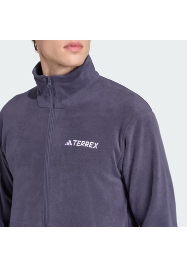 Adidas Multi Essentials Fermuarlı Erkek Polar Ceket Jm3116 Gri