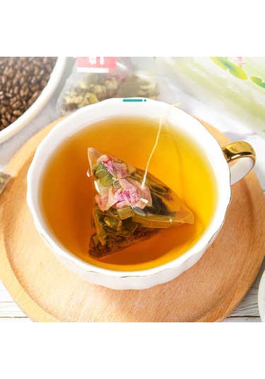 Hangfox Karpuz, Lotus Yaprağı, Gül Ve Enginar Tohumu Karışımı Otopatik Çay 20 Adet Triyot Poşet 6g X 20 Paket Toplam 120g Hızlı Demleme Soğuk/hot İçim Pratik Ve Sağlıklı