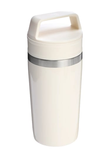 Stanley The Café-to-go Travel Mug Seyahat Bardağı 0.35 L 12 Oz - Cream Gloss Çok Renkli