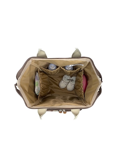 Paris Anne Bebek Bakım Sırt Çantası Cacao Bej