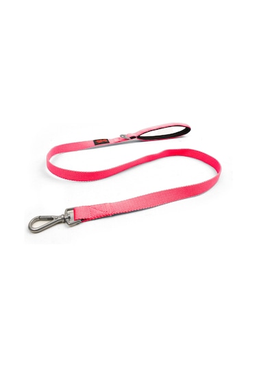 Kedi Köpek Sevk & Gezdirme Kayışı NEON PEMBE M 130 x 2cm
