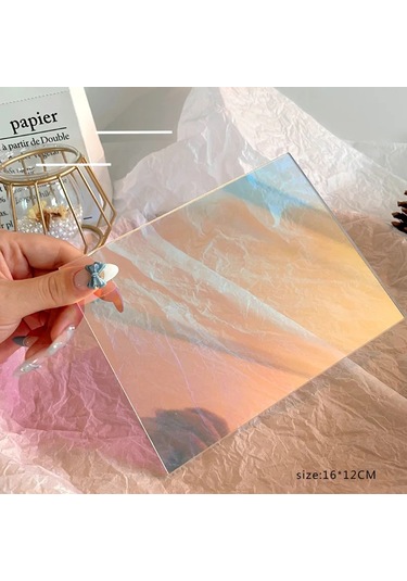 Akrilik Nail Art Lehçe Ekran Paleti Fotoğraf Sahne Manikür Ekran Kartı Paleti Fotoğraf Sahne Çok Fonksiyonlu Tırnak Sanat Aracı Açık Gri