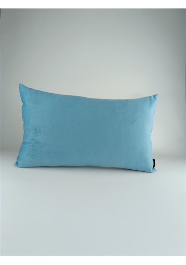 Mrs.gugar Turkuaz Dikdörtgen Kırlent Kılıfı