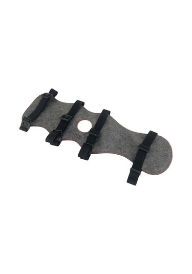 Pazly Suntek Okçuluk 4 Kayışlı Açık Kırmızı Armguard 30x10x0,5 Cm
