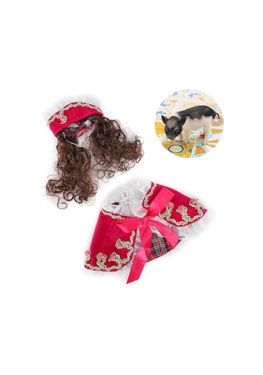 Köpekler Ve Kediler İçin Sevimli Prenses Pelerini