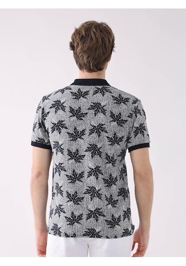 Dufy Lacivertvert Erkek Regular Fit Polo Yaka Tshirt - 93995 Lacivert