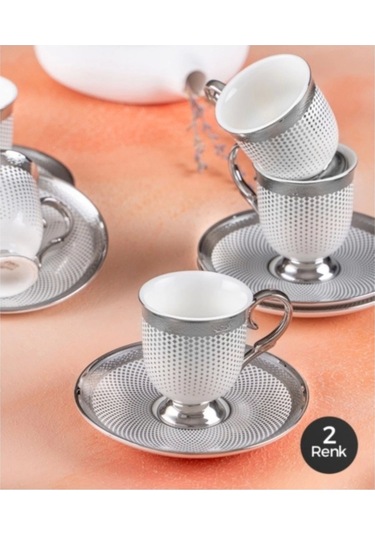 Acar Hxf5087 Nova Kahve Fincan Takımı 6 Lı 90 Ml