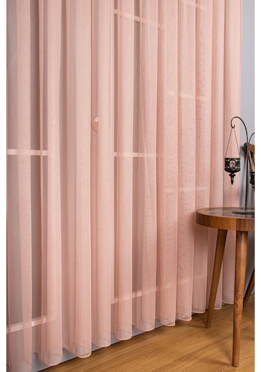 Pudra Grek Tül Perde Petek Zemin