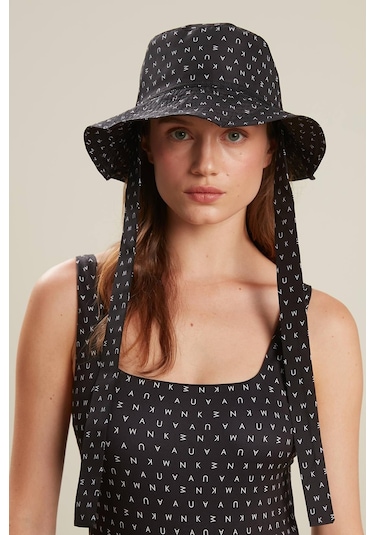Manuka Bağlamalı Bucket Şapka Logo Çok Renkli