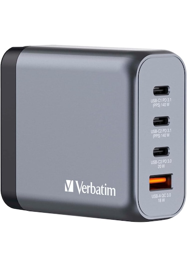 Verbatım GNC-140 32203 - V 140 W Gan Şarj Cihazı