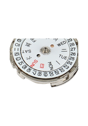 Xurunkeji Prettyia Miyota 8205 Otomatik Saat Hareketi 3 İbre Tarih/gün Çift Takvim Gümüş