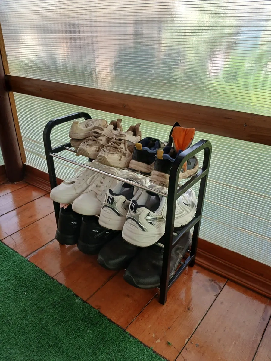 Ryzij Kot Antre İçin Dar 3 Katlı Ayakkabı Dolabı 415231853 Siyah